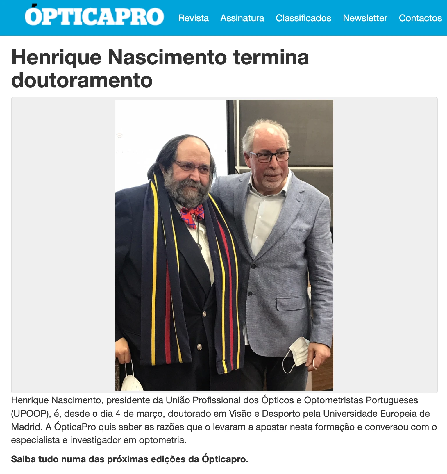 Recorte de imprensa