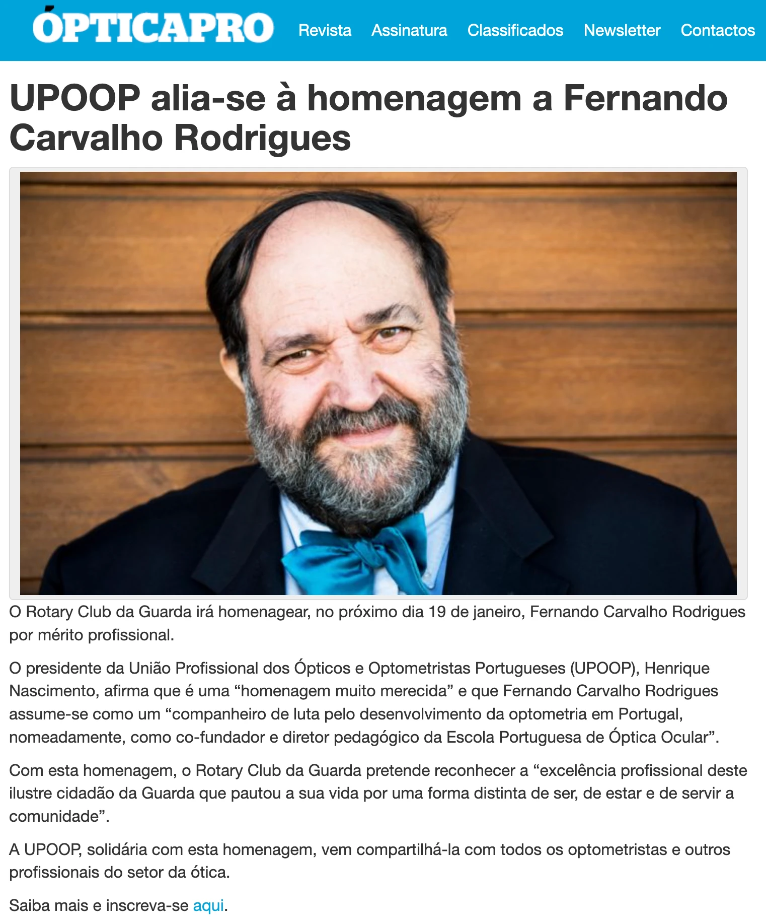 Recorte de imprensa
