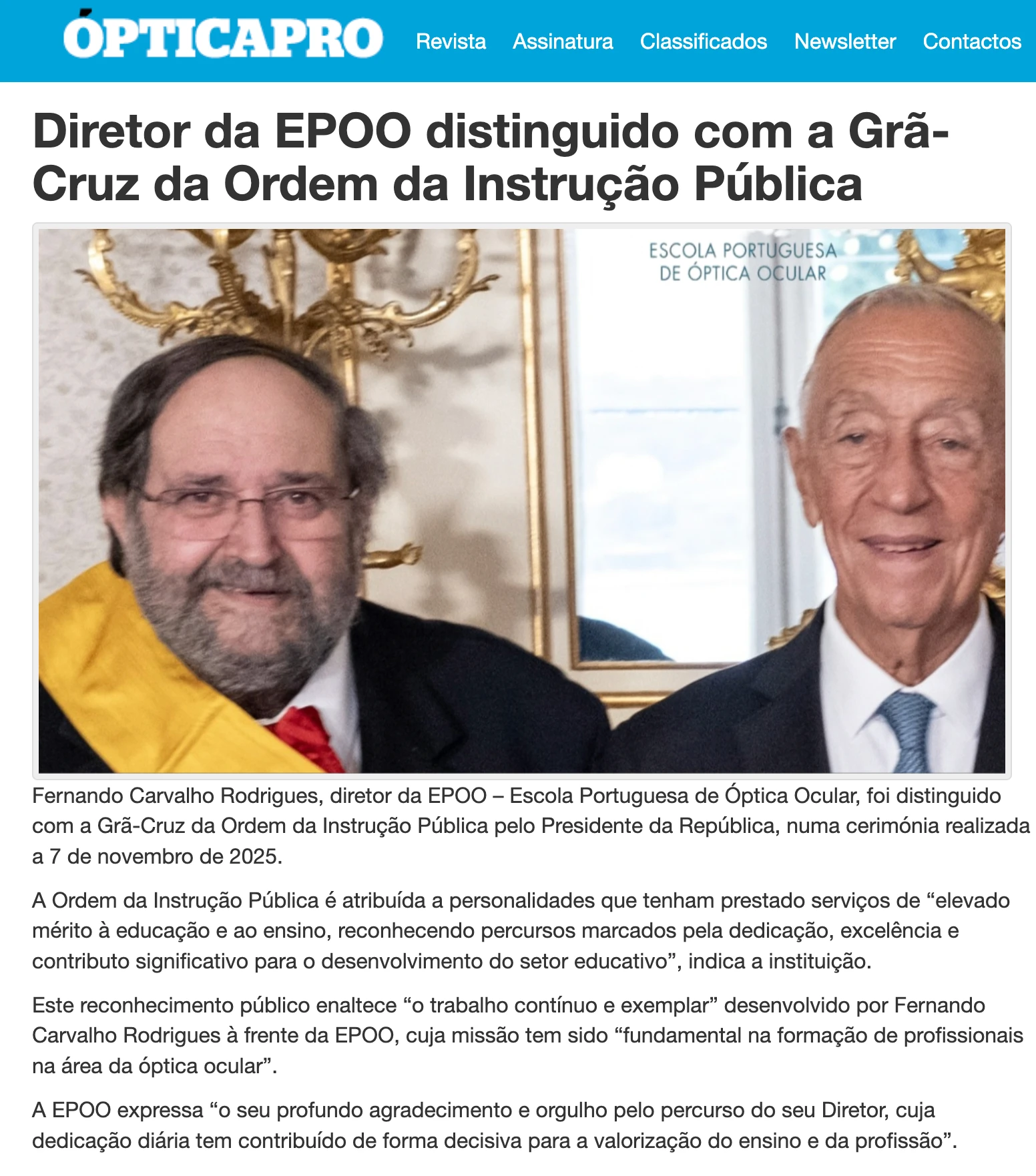 Recorte de imprensa