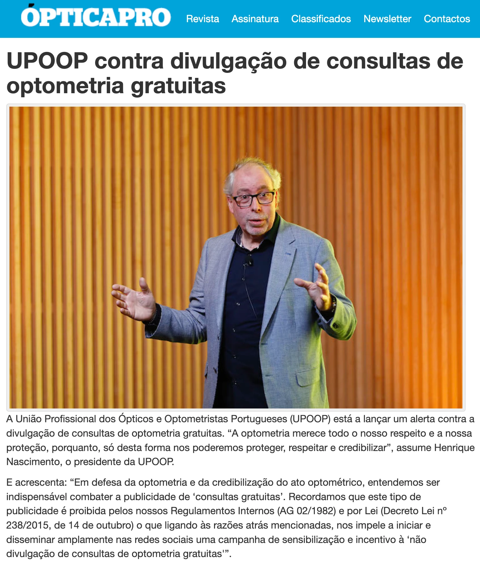 Recorte de imprensa