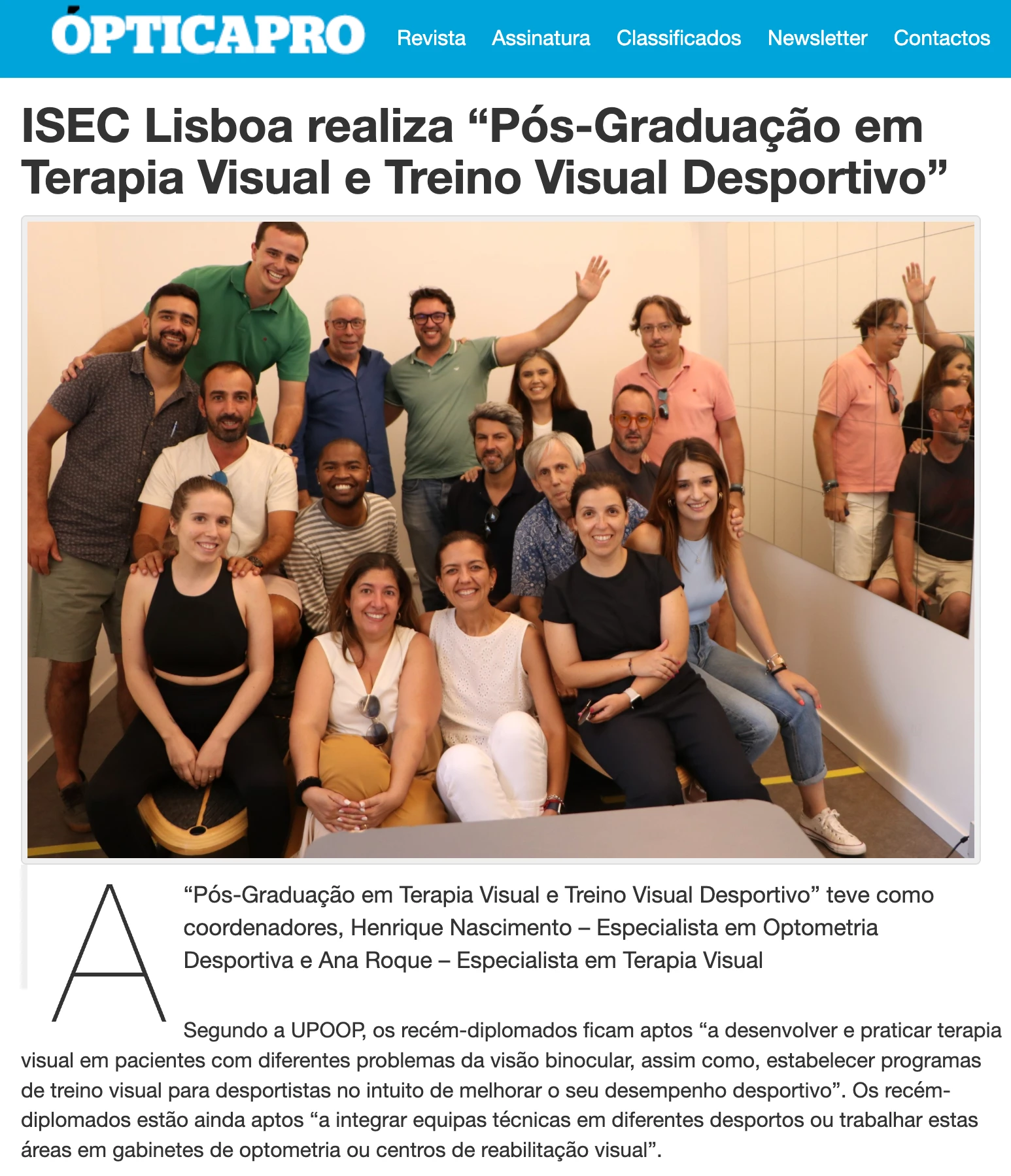 Recorte de imprensa